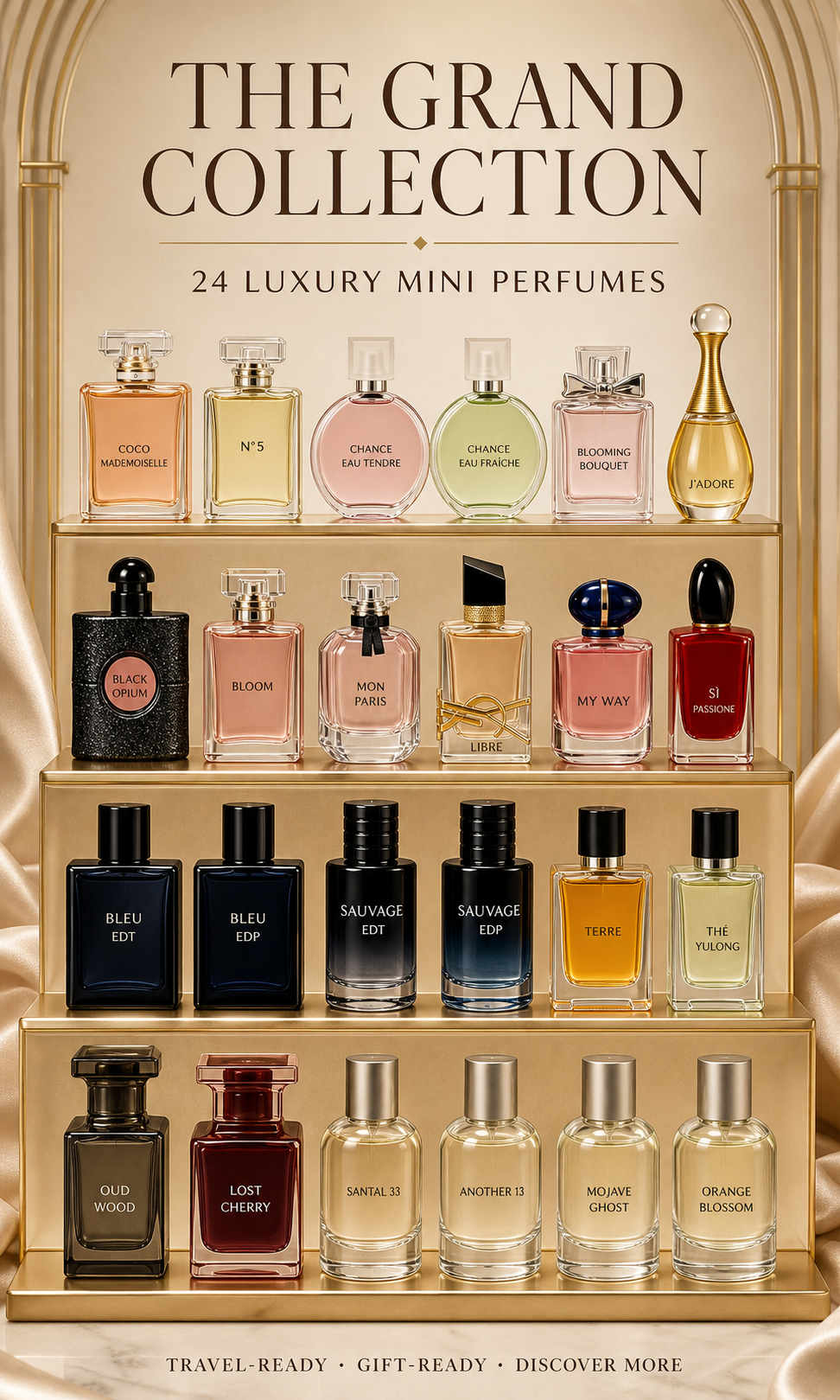 The Grand Collection | 24 Designer Mini Perfumes
