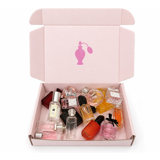 Luxury Mystery Mini Perfume Set – 6, 12,24 Designer & Niche Fragrances