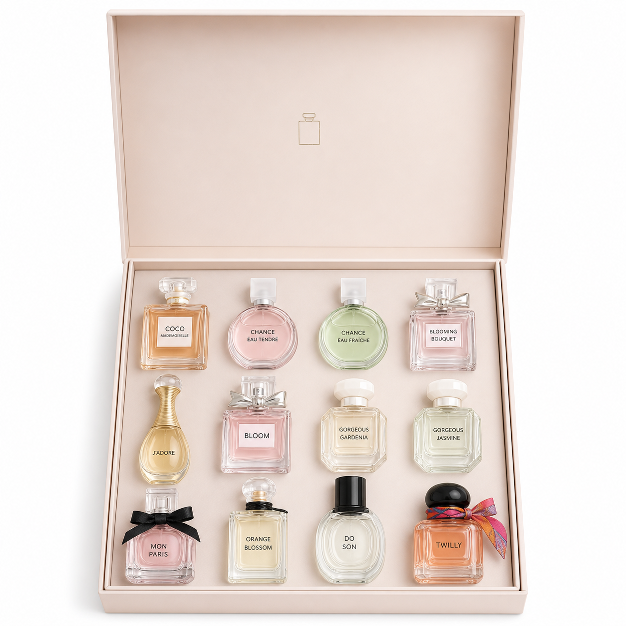 Floral Collection Gift Set | 12 Designer Mini Perfumes