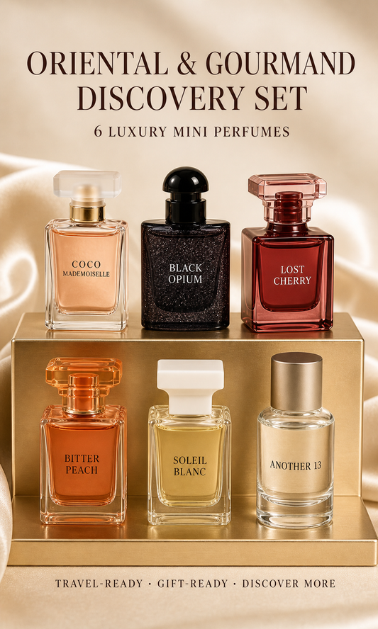 Oriental & Gourmand Discovery Set | 6 Luxury Mini Perfumes