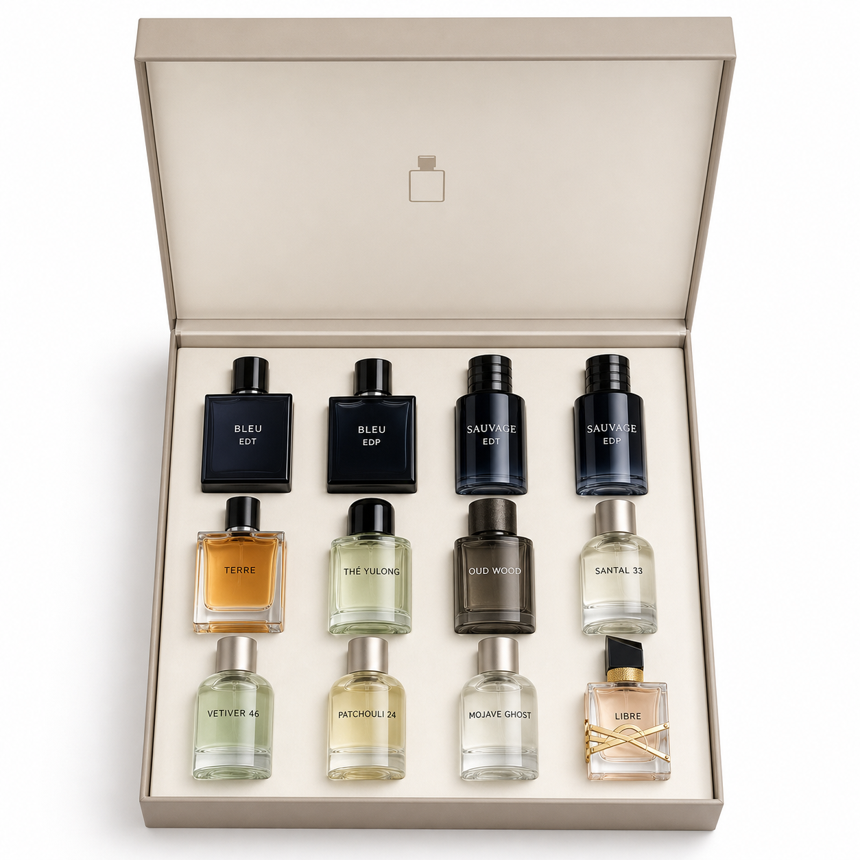 Woody Collection Gift Set | 12 Designer Mini Perfumes